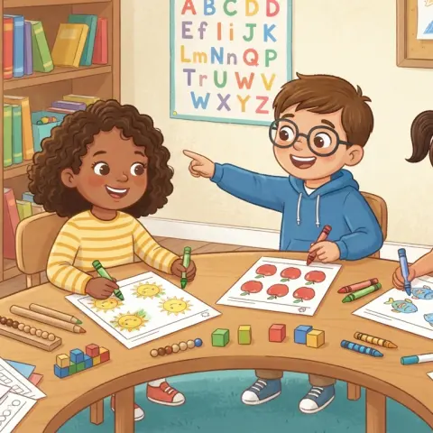 Count and Color Worksheets