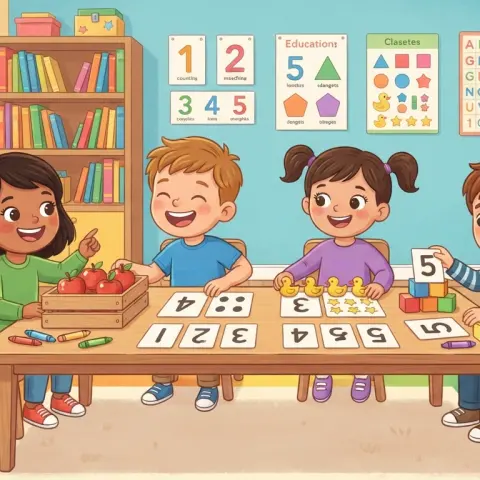 Count and Match Worksheets