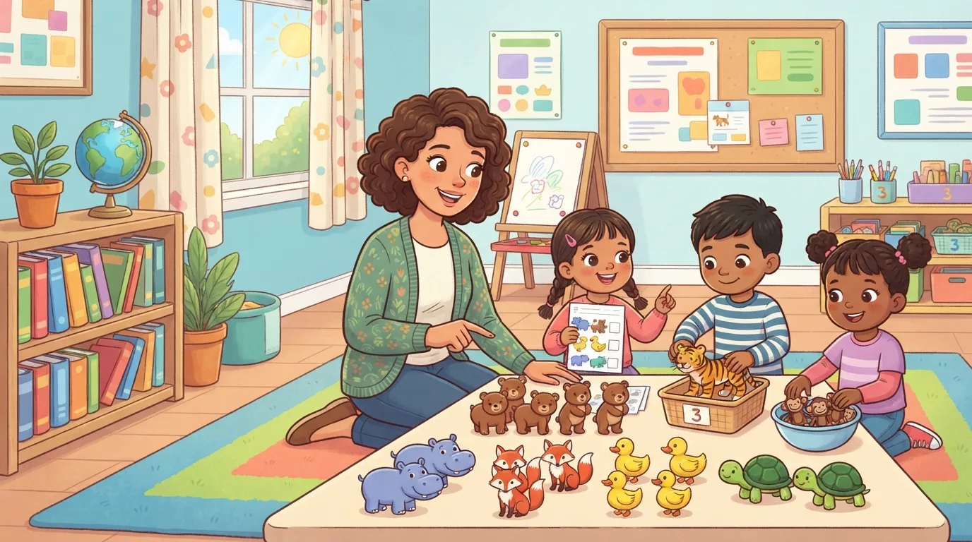 I have this page and need a main image for it.

Global visual direction for this site: Use a bright, friendly cartoon illustration style with clean shapes, expressive but natural characters,