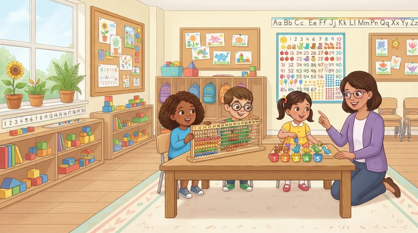 I have this page and need a main image for it.

Global visual direction for this site: Use a bright, friendly cartoon illustration style with clean shapes, expressive but natural characters,