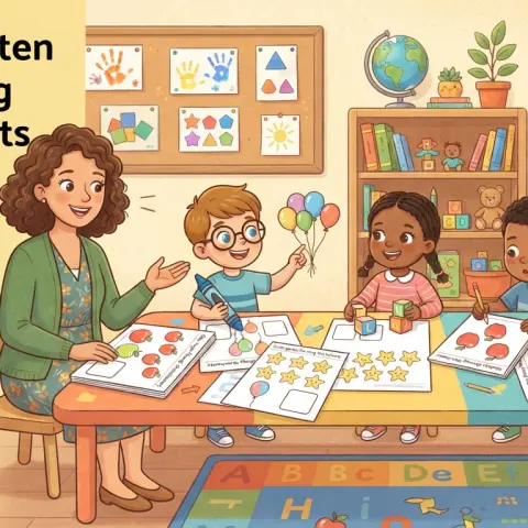Kindergarten Counting Worksheets