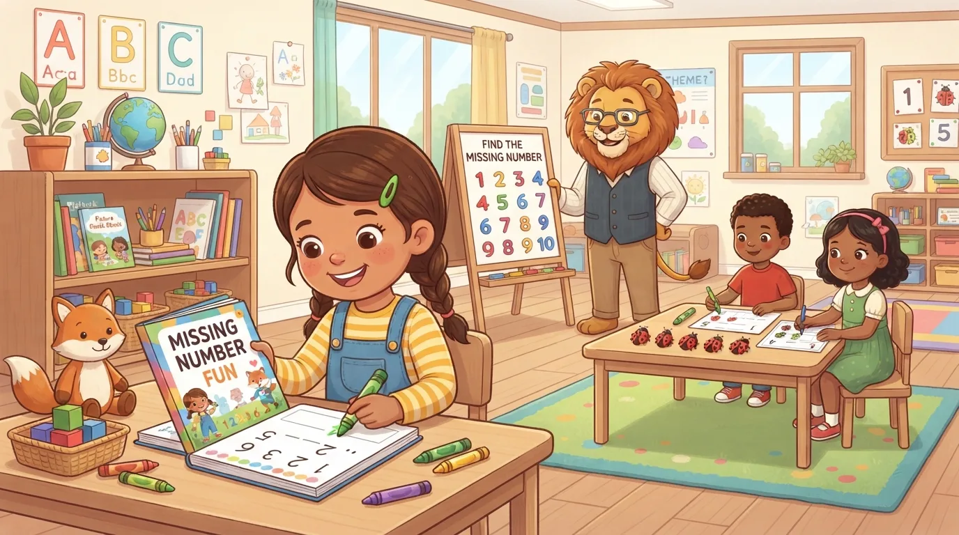 I have this page and need a main image for it.

Global visual direction for this site: Use a bright, friendly cartoon illustration style with clean shapes, expressive but natural characters,