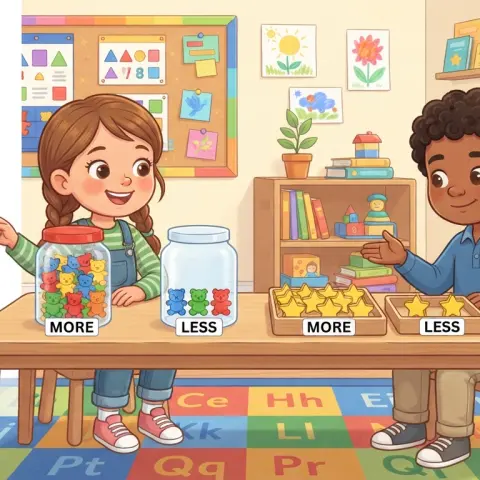 More or Less Worksheets