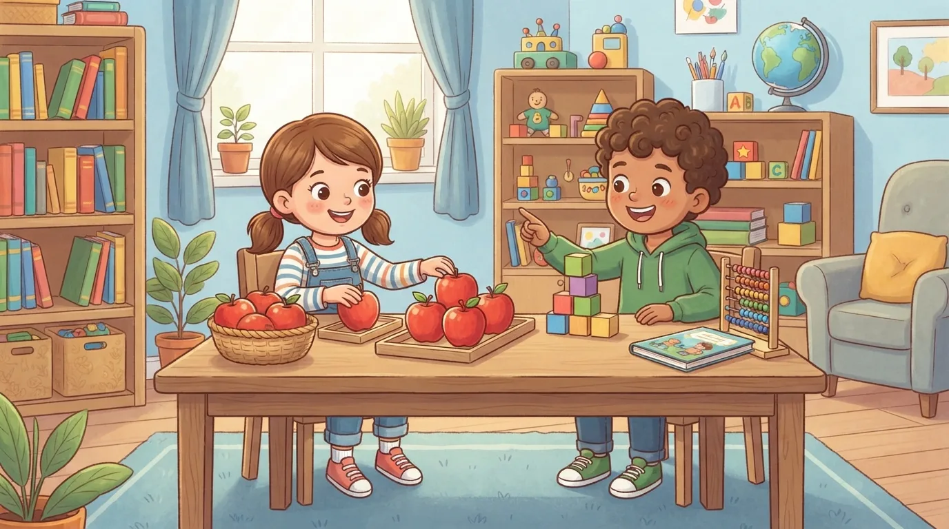 I have this page and need a main image for it.

Global visual direction for this site: Use a bright, friendly cartoon illustration style with clean shapes, expressive but natural characters,