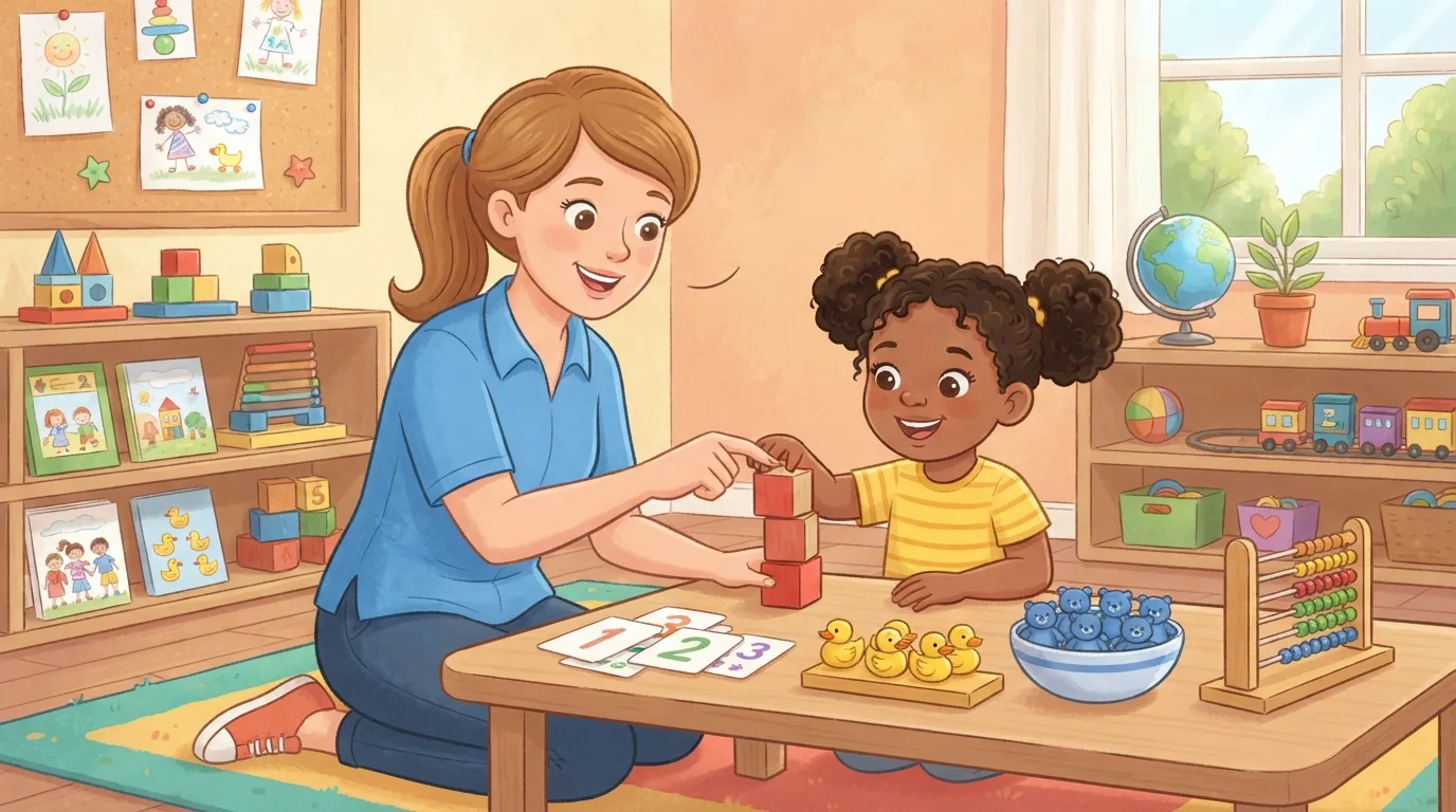 I have this page and need a main image for it.

Global visual direction for this site: Use a bright, friendly cartoon illustration style with clean shapes, expressive but natural characters,