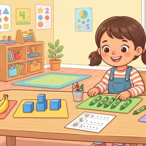 Counting Objects Worksheets 0-5